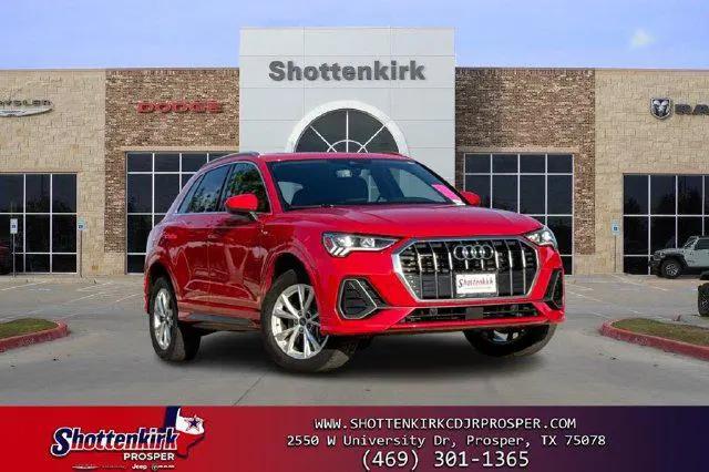 2024 Audi Q3 Premium 45 TFSI S line quattro Tiptronic for sale in Prosper, TX