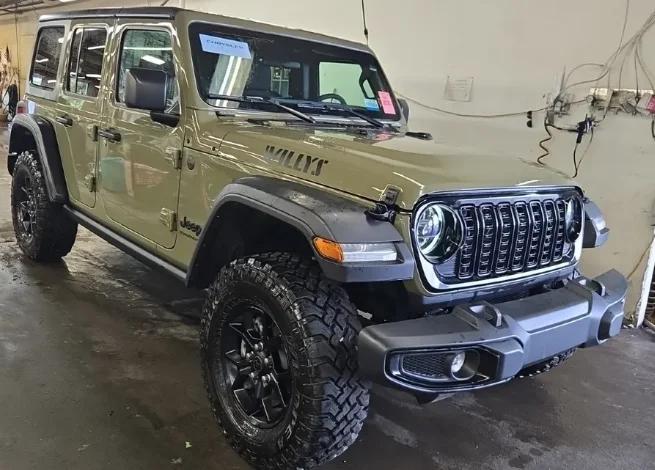 2025 Jeep Wrangler 4-Door Willys 4x4 2025 Jeep Wrangler 4-Door Willys 4x4
