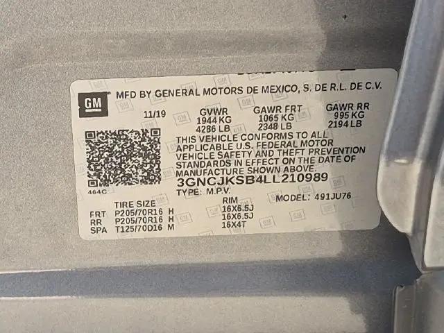 2020 Chevrolet Trax FWD LS