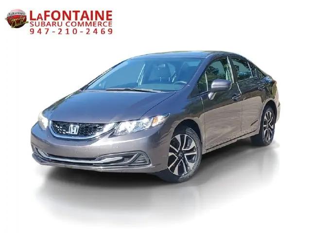 2014 Honda Civic EX for sale in Commerce Township, MI