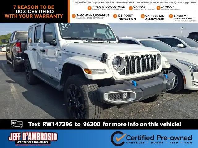 2024 Jeep Wrangler 4xe Sahara 4xe for sale in Downingtown, PA