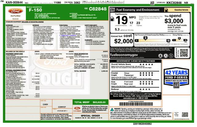 2019 Ford F-150 LARIAT for sale in Madison Heights, VA