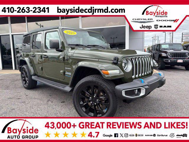 2023 Jeep Wrangler 4xe Sahara 4x4 2023 Jeep Wrangler 4xe Sahara 4x4