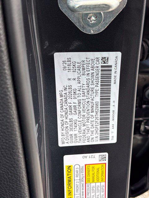 2026 Honda Civic LX