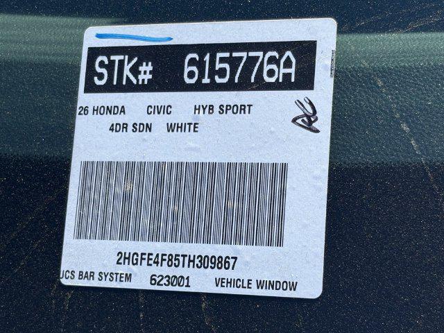 2026 Honda Civic Sport
