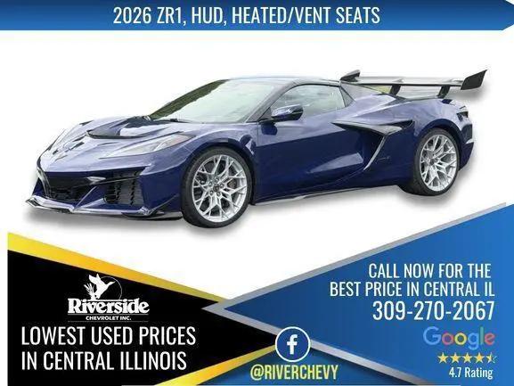 2026 Chevrolet Corvette ZR1 Convertible, 3LZ, RWD for sale in Chillicothe, IL
