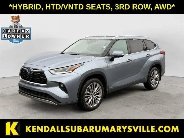 2023 Toyota Highlander Hybrid Platinum for sale in Marysville, WA