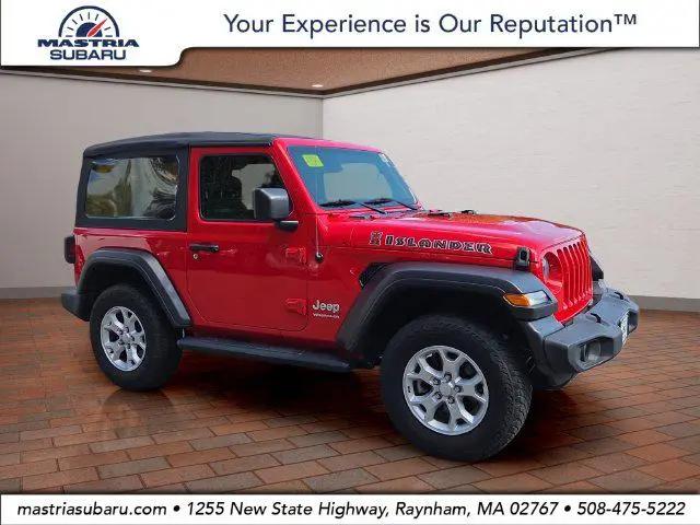 2021 Jeep Wrangler Islander 4x4 for sale in Raynham, MA