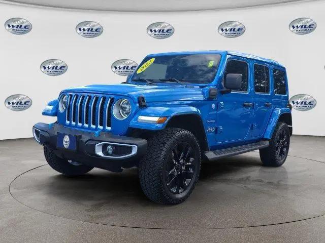 2022 Jeep Wrangler 4xe Unlimited Sahara 4x4 for sale in Columbia, CT