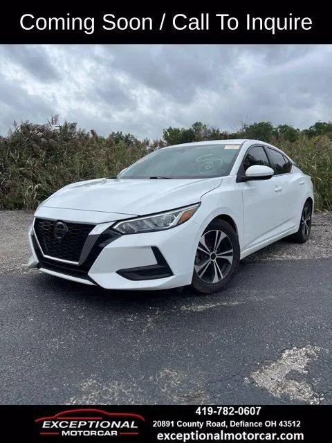 2021 Nissan Sentra SV Xtronic CVT for sale in Defiance, OH
