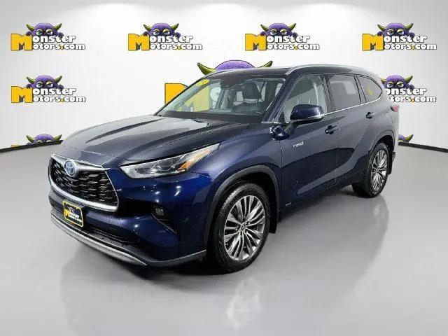 2021 Toyota Highlander Hybrid Platinum for sale in Michigan Center, MI