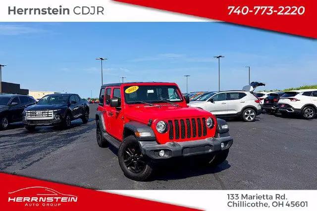 2022 Jeep Wrangler Unlimited Sport Altitude 4x4 for sale in Chillicothe, OH
