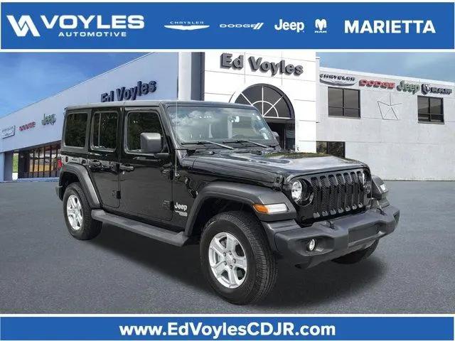 2019 Jeep Wrangler Unlimited Sport S 4x4 for sale in Marietta, GA