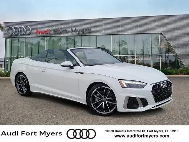 2024 Audi A5 Cabriolet Premium Plus 45 TFSI S line quattro S tronic for sale in Fort Myers, FL