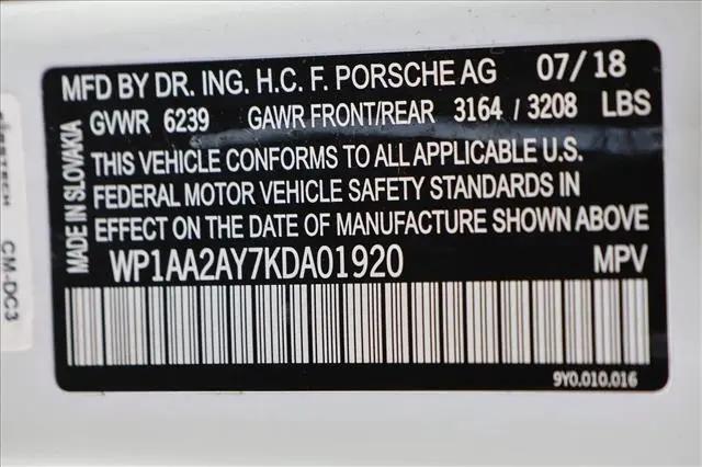 2019 Porsche Cayenne Cayenne