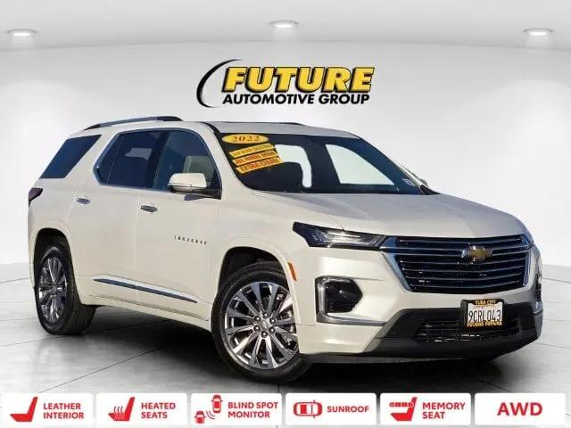 2022 Chevrolet Traverse AWD Premier for sale in Yuba City, CA