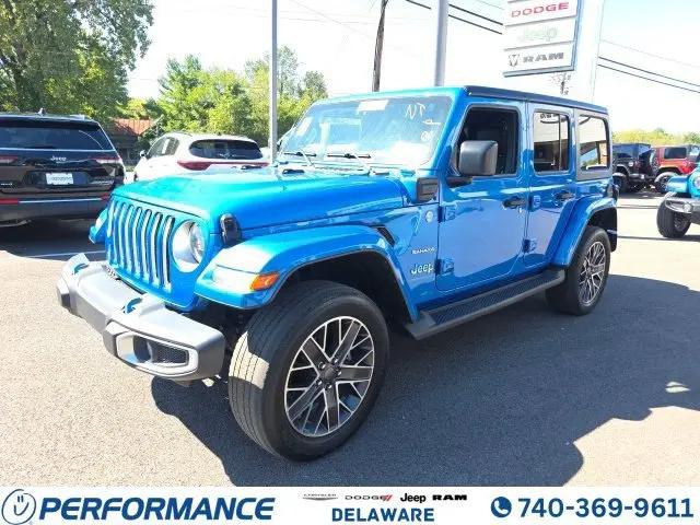 2023 Jeep Wrangler 4xe Sahara 4x4 for sale in Delaware, OH