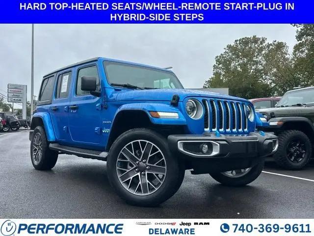 2023 Jeep Wrangler 4xe Sahara 4x4 for sale in Delaware, OH