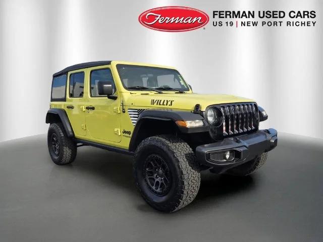 2022 Jeep Wrangler Unlimited Willys Sport 4x4 for sale in New Port Richey, FL