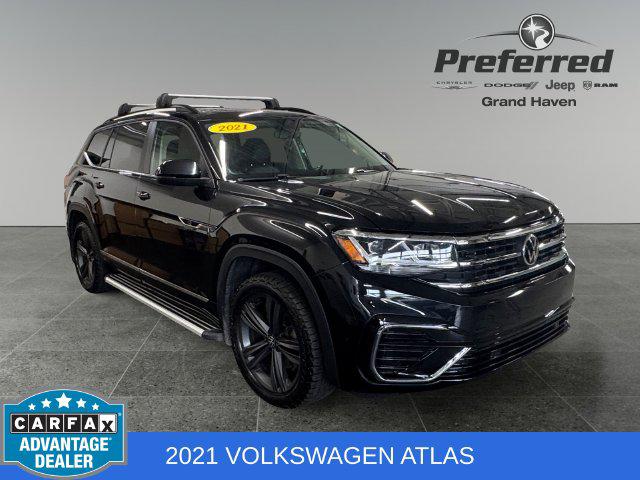 2021 Volkswagen Atlas 3.6L V6 SE w/Technology R-Line for sale in Grand Haven, MI