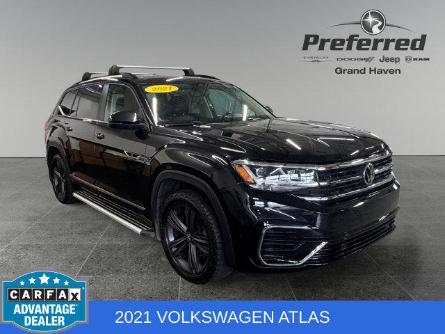2021 Volkswagen Atlas 3.6L V6 SE w/Technology R-Line for sale in Grand Haven, MI