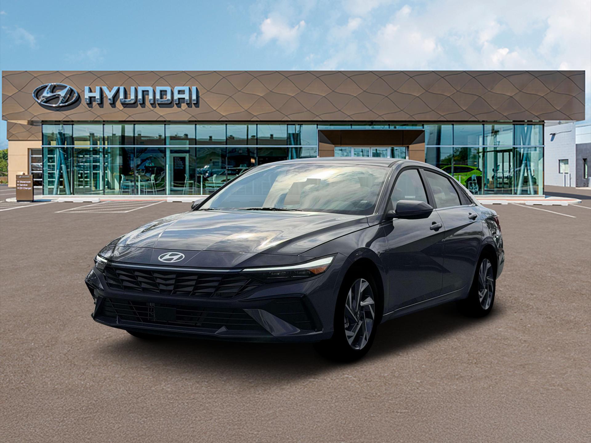 Ecotronic Gray 2026 Hyundai Elantra Hybrid Sedan Front-Wheel Drive Automatic