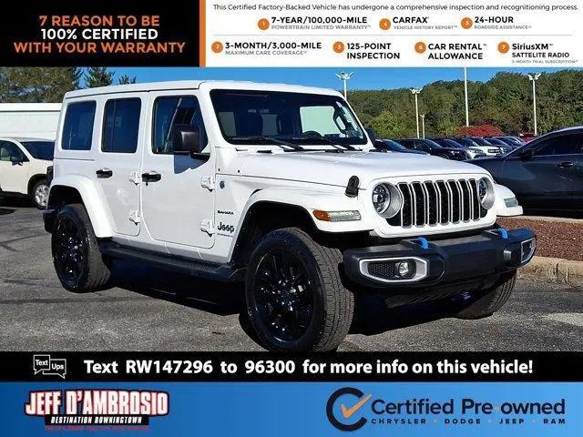 2024 Jeep Wrangler 4xe Sahara 4xe for sale in Downingtown, PA