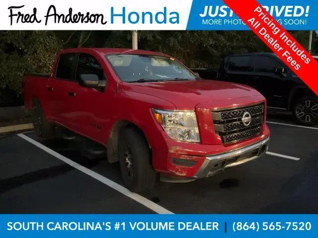 2021 Nissan Titan Crew Cab SV 4x2 for sale in Greenville, SC