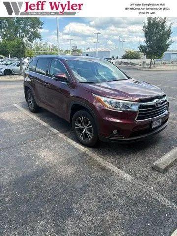2016 Toyota Highlander XLE V6 for sale in Springfield, OH