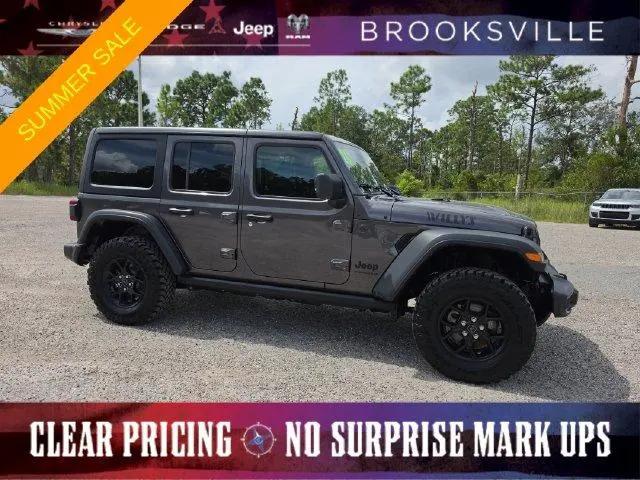 2026 Jeep Wrangler 4-Door Willys 4x4 for sale in Brooksville, FL
