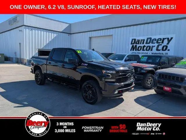 2021 Chevrolet Silverado 1500 4WD Crew Cab Short Bed LT Trail Boss for sale in Waterloo, IA