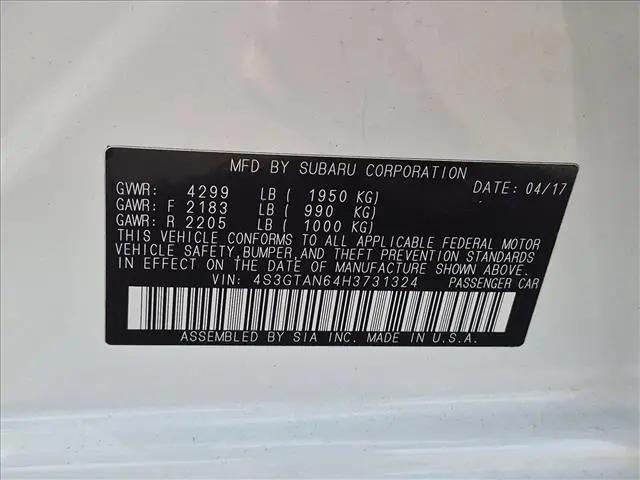 2017 Subaru Impreza 2.0i Limited