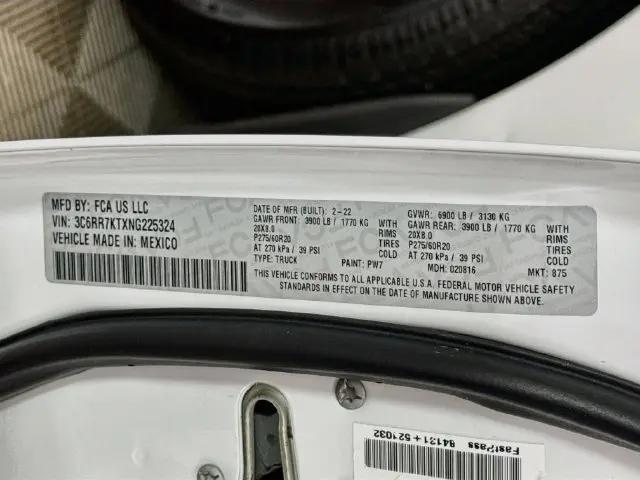 2022 Ram 1500 Classic Tradesman Crew Cab 4x4 57 Box
