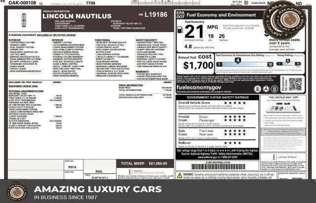 2022 Lincoln Nautilus Reserve for sale in Snellville, GA
