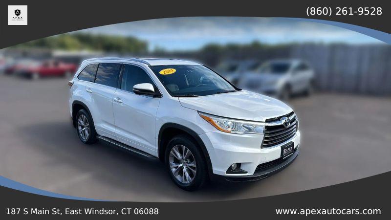 2014 Toyota Highlander XLE V6 for sale in East Windsor, CT
