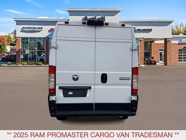 2025 Ram ProMaster 2500 Cargo Van Tradesman High Roof 136 WB w/Pass Seat