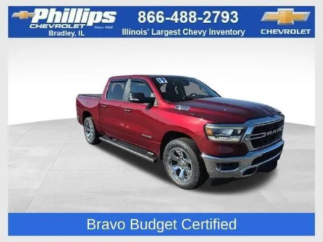 2019 Ram 1500 Big Horn/Lone Star Crew Cab 4x4 57 Box for sale in Bourbonnais, IL