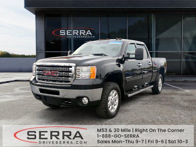 Onyx Black 2014 GMC Sierra 2500HD Pickup Truck Four-Wheel Drive Automatic