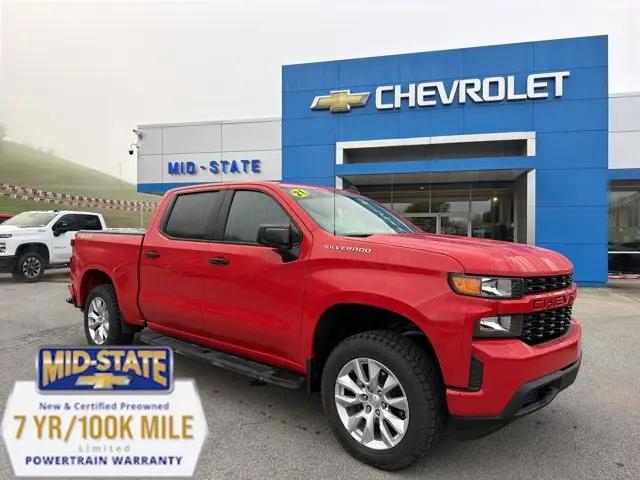 2021 Chevrolet Silverado 1500 4WD Crew Cab Short Bed Custom for sale in Sutton, WV