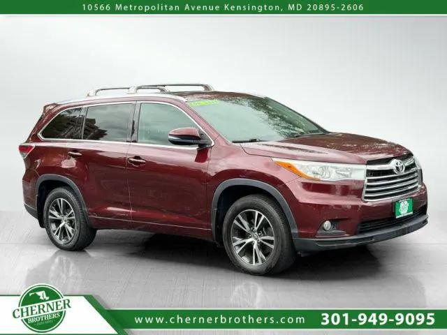 2016 Toyota Highlander XLE V6 for sale in Kensington, MD