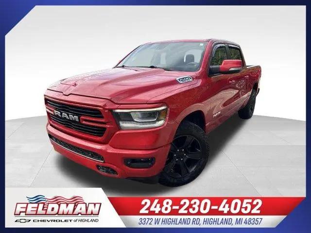 2019 Ram 1500 Big Horn/Lone Star Crew Cab 4x4 57 Box for sale in Highland, MI