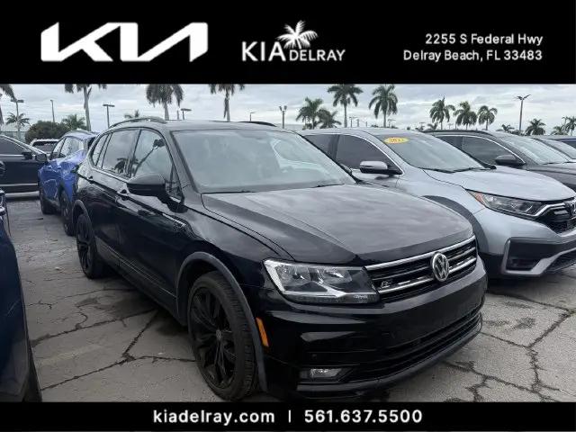 2021 Volkswagen Tiguan 2.0T SE R-Line Black for sale in Delray Beach, FL