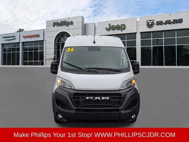2026 Ram ProMaster 2500 Cargo Van Tradesman High Roof 159 WB w/Pass Seat
