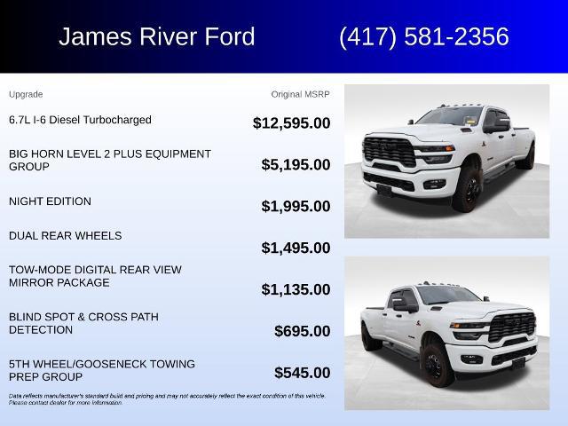 2025 Ram 3500 Big Horn Crew Cab 4x4 8 Box