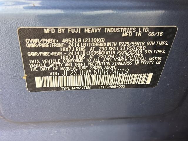 2017 Subaru Forester 2.0XT Touring