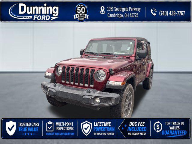 2021 Jeep Wrangler 80th Anniversary 4x4 for sale near Cambridge, OH