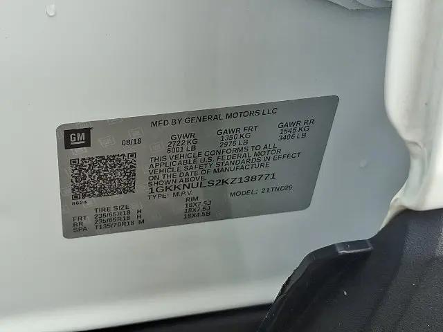2019 GMC Acadia SLT-1