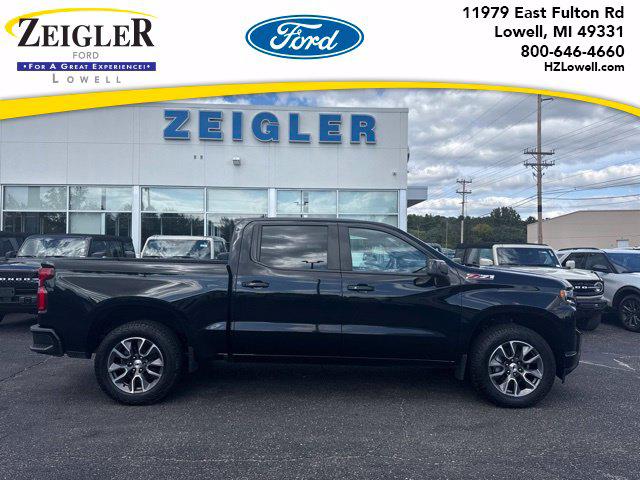 2021 Chevrolet Silverado 1500 4WD Crew Cab Short Bed RST for sale in Lowell, MI