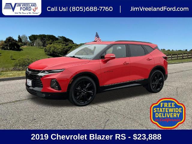 2019 Chevrolet Blazer RS for sale in Buellton, CA