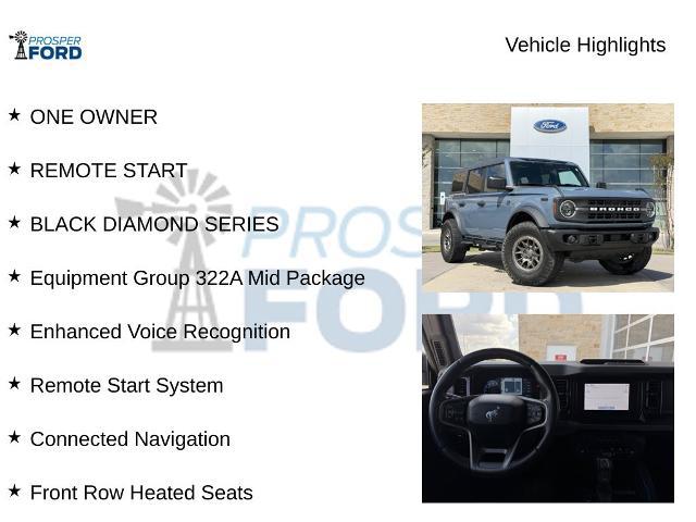 2023 Ford Bronco Black Diamond